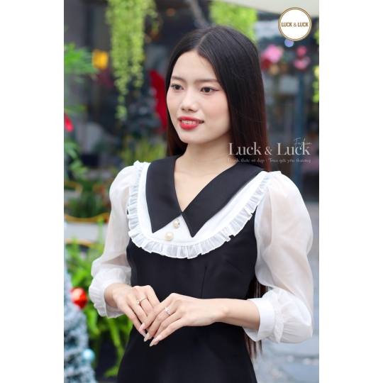 Đầm FormA tay dài - Màu Đen