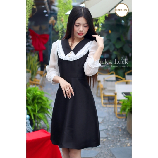 Đầm FormA tay dài - Màu Đen