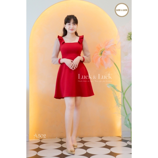 ĐẦM VOAN TAY DÀI