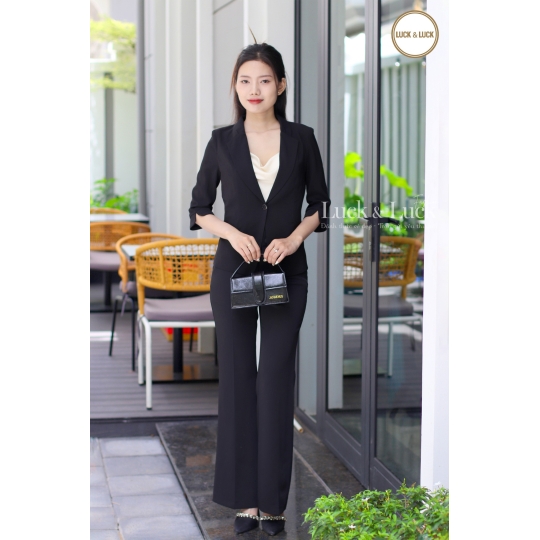 Áo vest tay lỡ - Màu đen