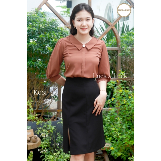 ÁO SƠ MI NỮ ĐẸP K061