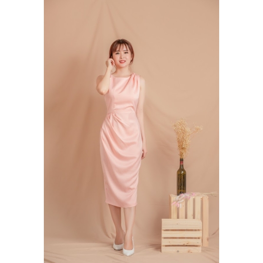 đầm sát vai ôm